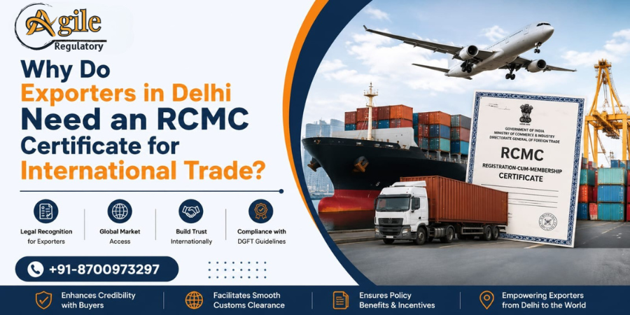 RCMC Registration Documents Required for New Exporters