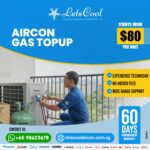 How do I know if my aircon needs gas top-up?