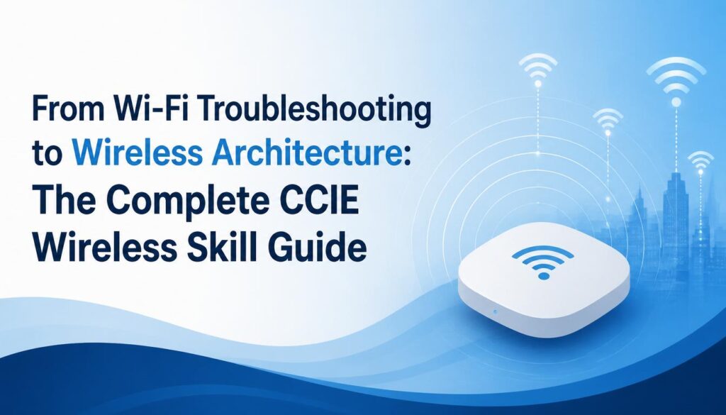 From Wi-Fi Troubleshooting to Wireless Architecture: The Complete CCIE Wireless Skill Guide