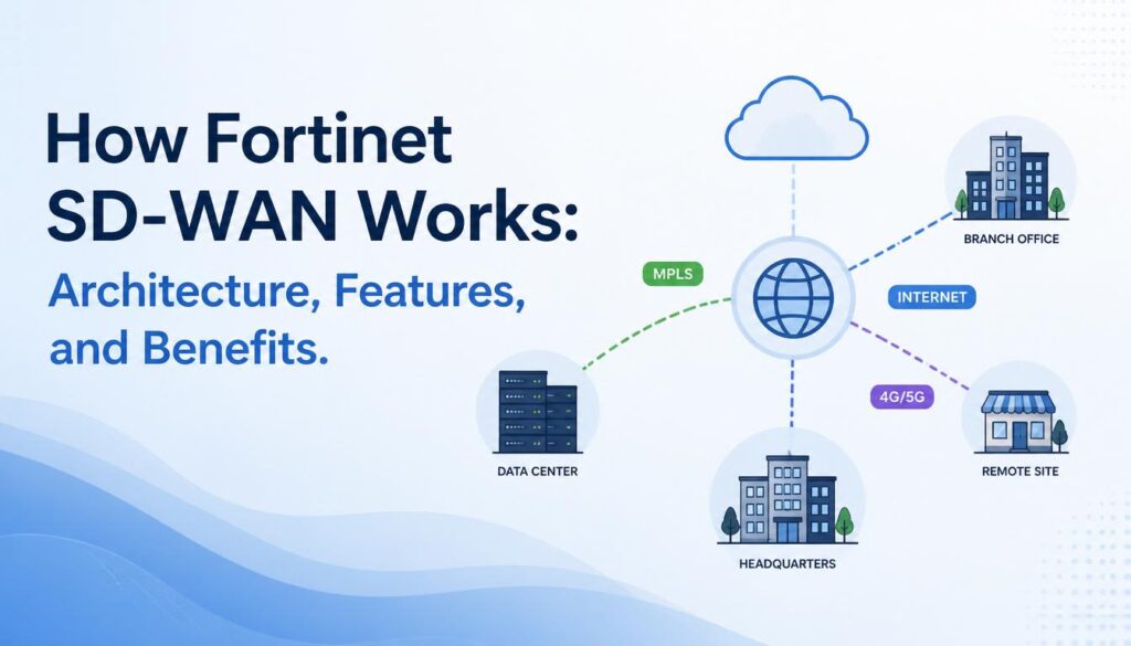 How Fortinet SD-WAN Works: Architecture, Features, and Benefits