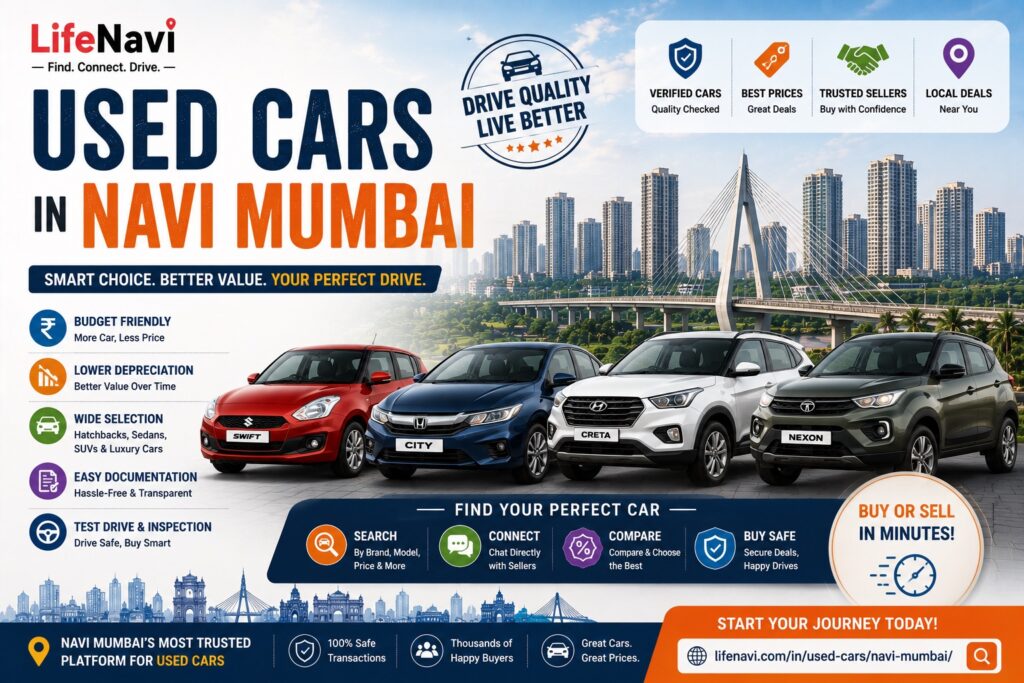 Used Cars in Navi Mumbai: Find a Good Second-Hand Car with LifeNavi