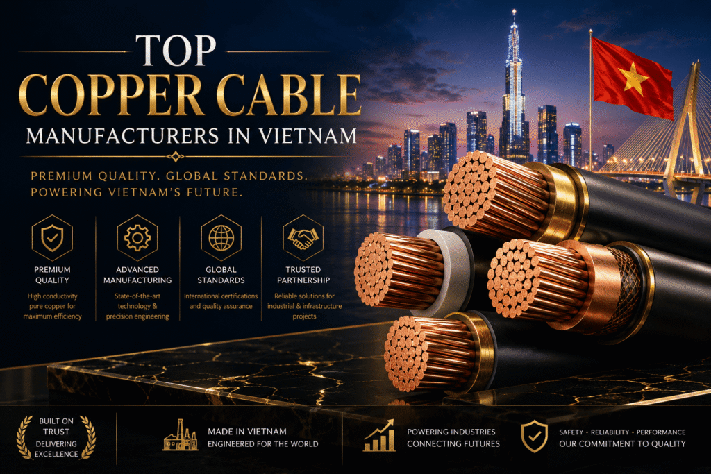 Top Copper Cable Manufacturers in Vietnam for Networks