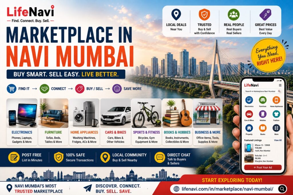 Marketplace in Navi Mumbai: Buy and Sell Locally with LifeNavi
