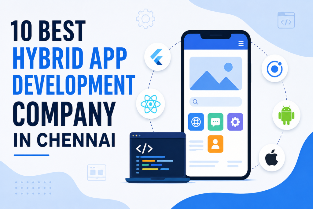 Hybrid App Development Company with End to End Development Services