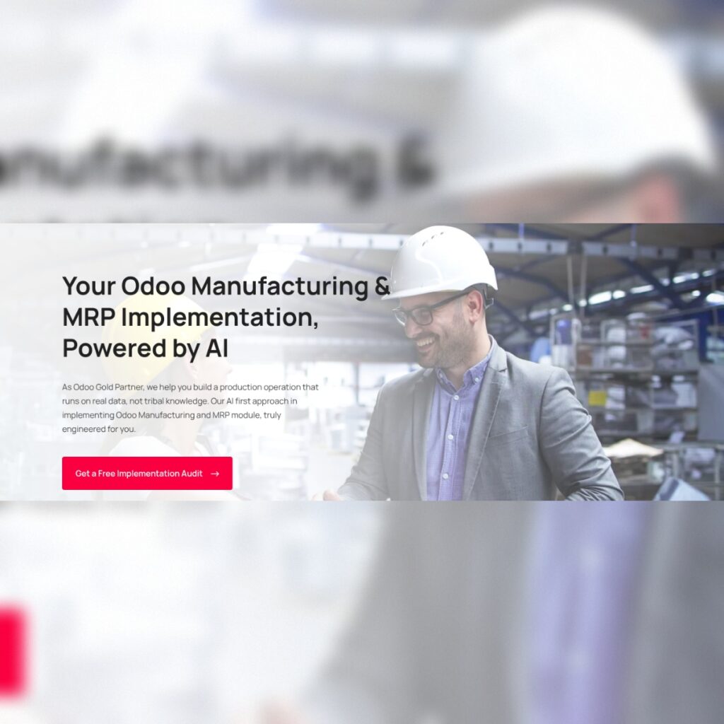 Transforming Shop Floor Efficiency and Production Planning with Odoo Manufacturing Implementation Services