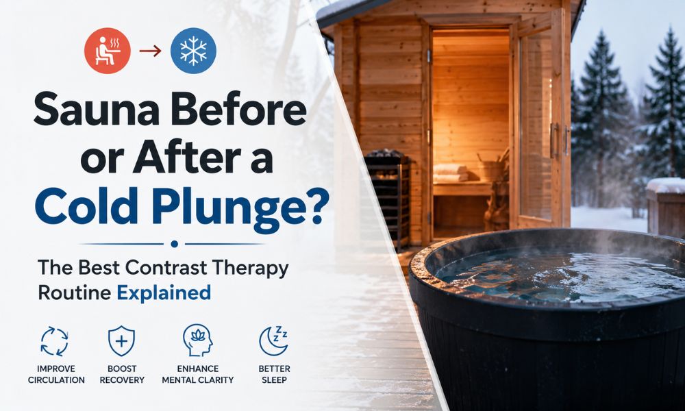 Sauna Before or After a Cold Plunge? The Best Contrast Therapy Routine Explained