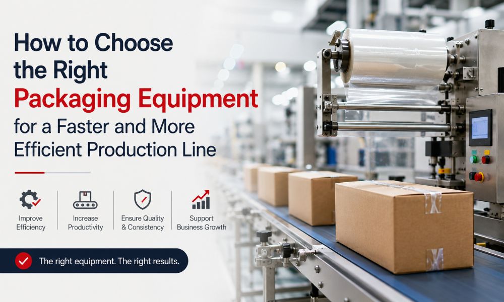 How to Choose the Right Packaging Equipment for a Faster and More Efficient Production Line