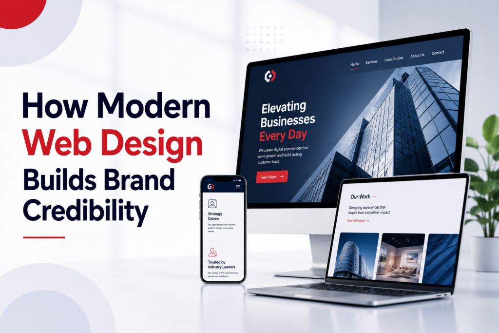 How Modern Web Design Builds Brand Credibility