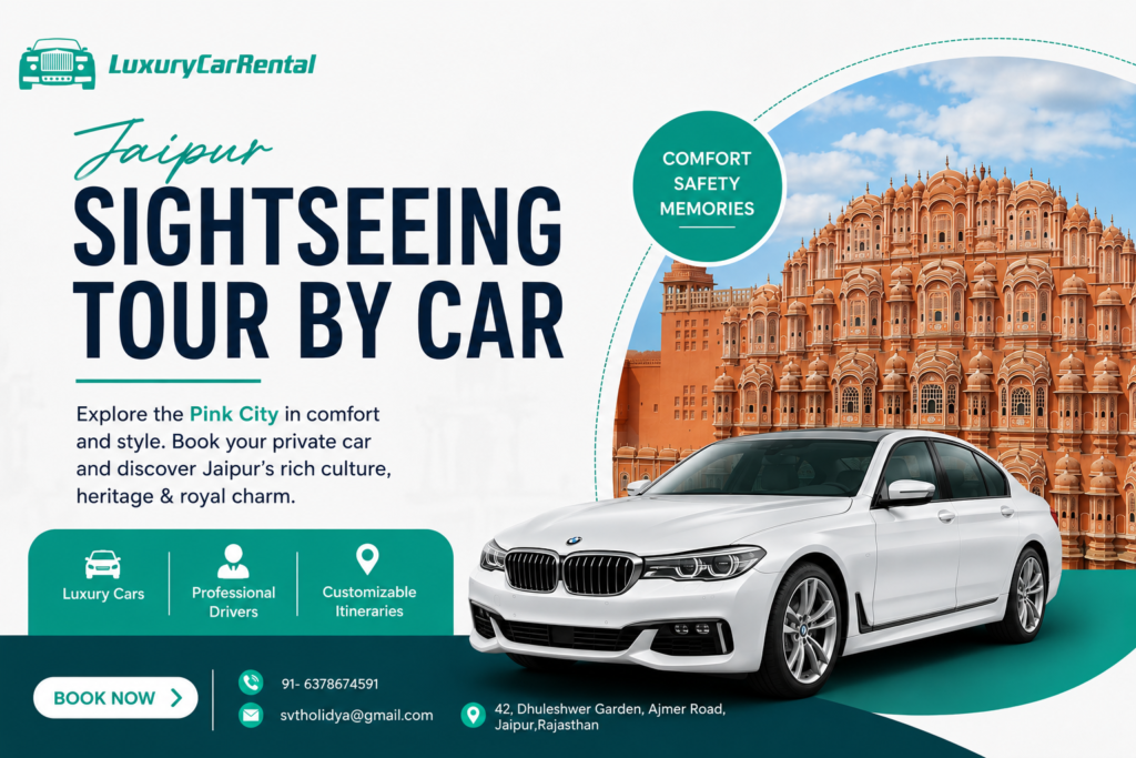 Best Luxury SUV and Group Cab Rental Services in Jaipur for Comfortable Travel