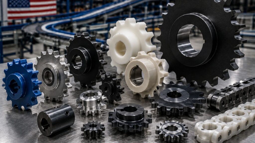 Need Precision Conveyor Sprockets? How Can a USA Supplier Deliver Parts Built for Your Exact System?