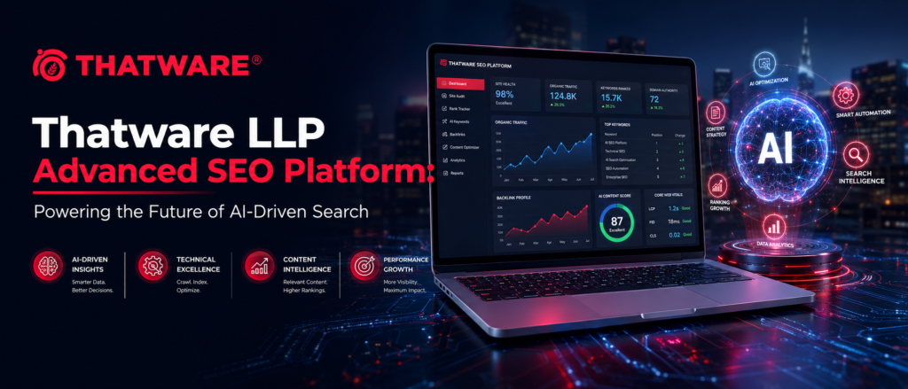 Thatware LLP Advanced SEO Platform: Powering the Future of AI-Driven Search