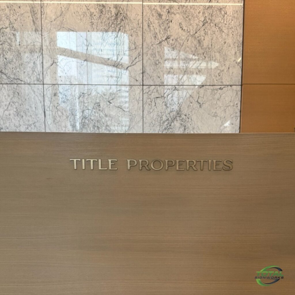 The Complete Guide To Office Lobby Signs For Businesses