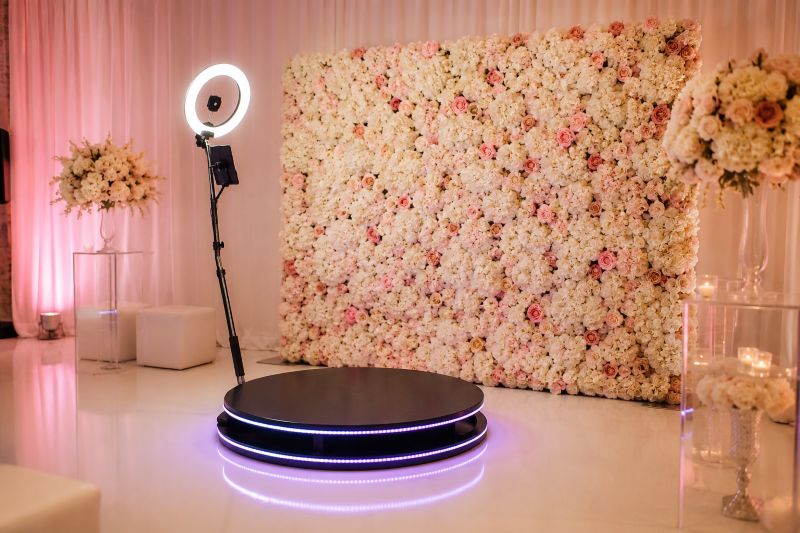 Creating Instagram-Worthy Houston Events with 360 Photo Booths and Flower Walls