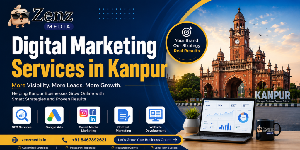 Why Businesses Need Professional Digital Marketing Services in Kanpur