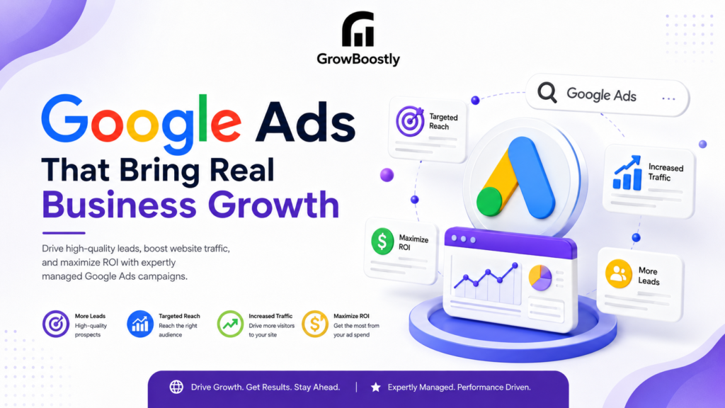 Grow Your Business with Professional Google Ads Management Services