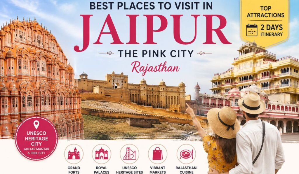 Best Places to Visit in Jaipur: A Complete Travel Guide for First-Time Visitors