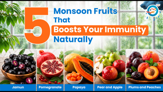 5 Monsoon Fruits That Naturally Support Immunity and Overall Health