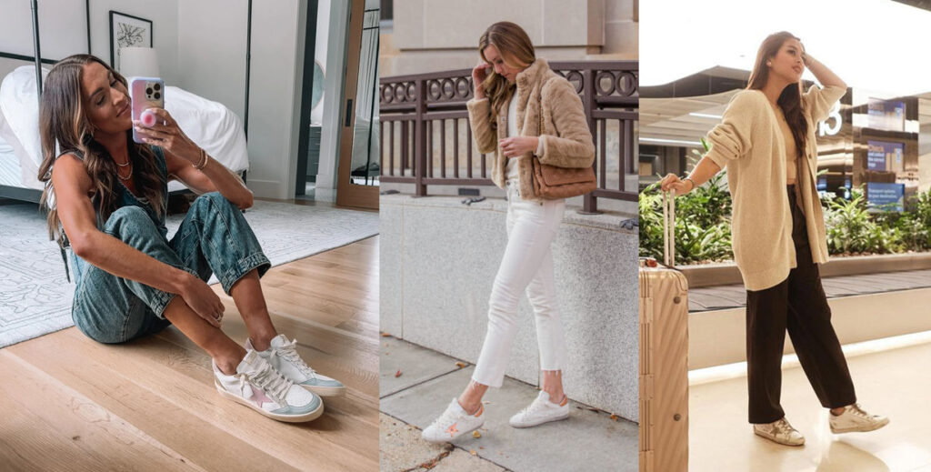 material innovations and Golden Goose aesthetic evolutions