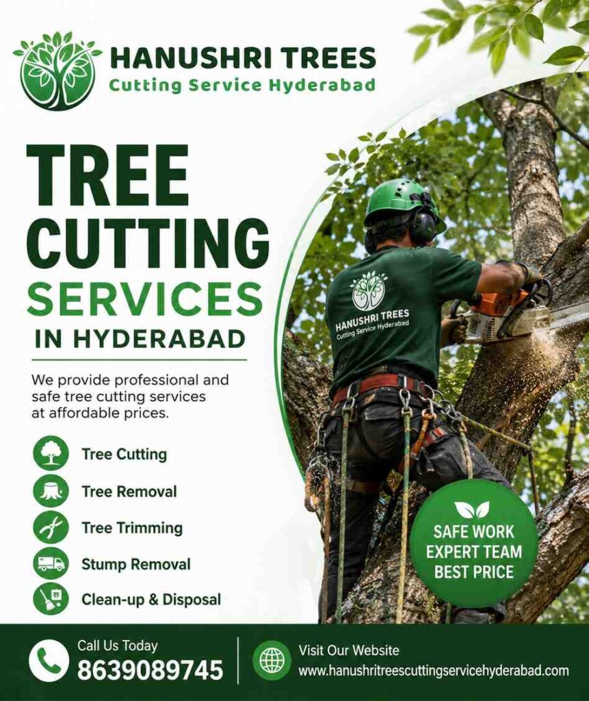 From Tree Trimming to Removal: Professional Tree Services in Hyderabad