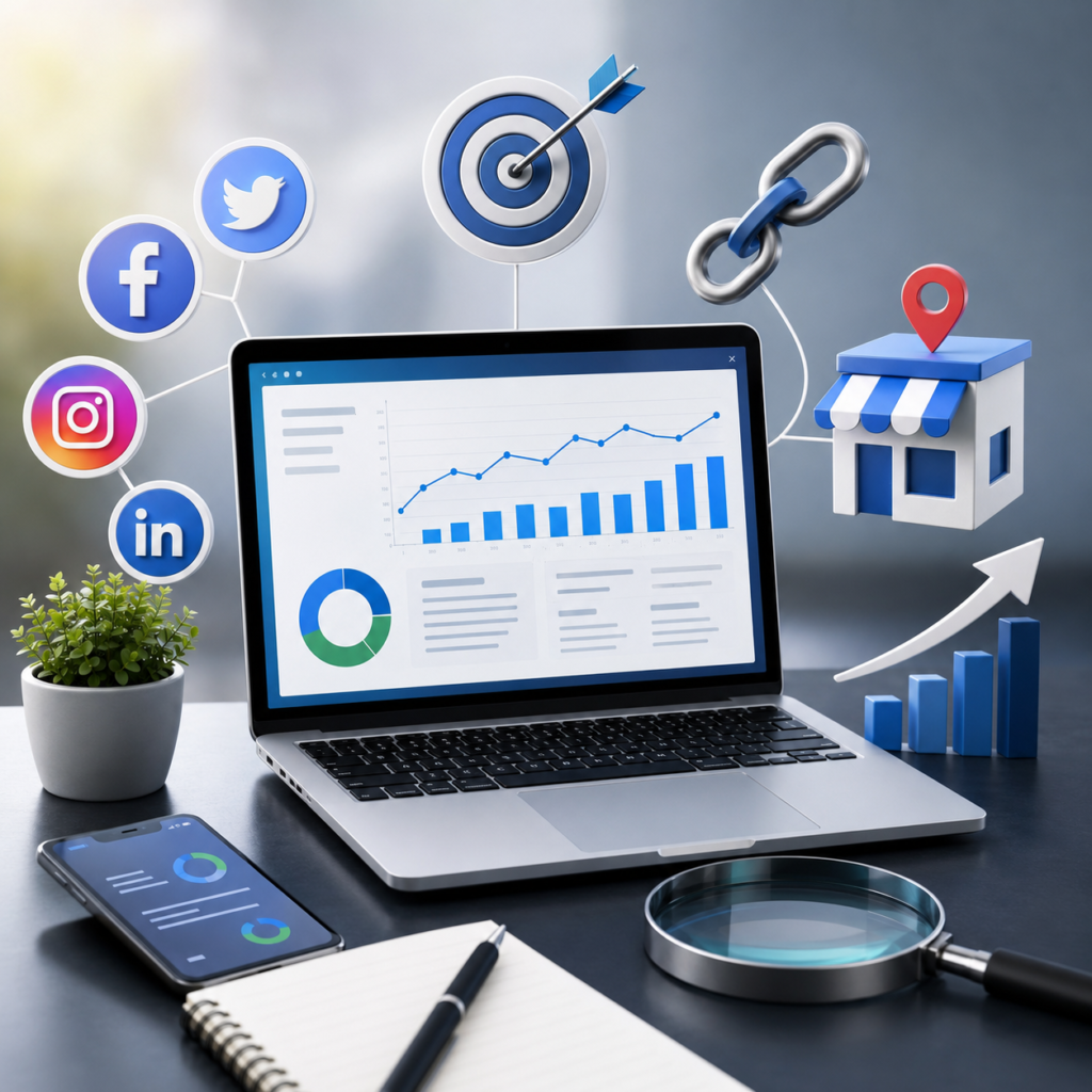 Website Traffic with Social Media Marketing & SEO Service