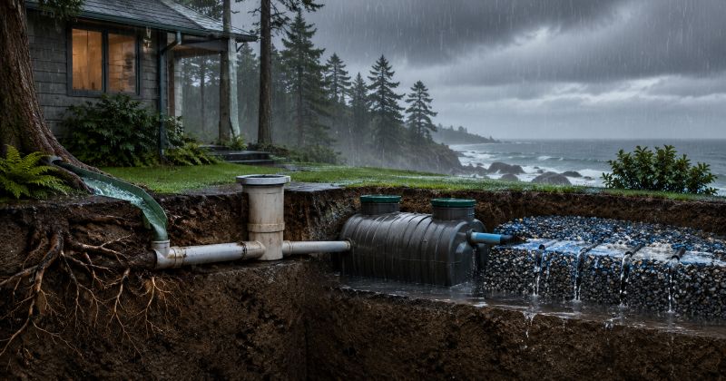 How Ocean Climate and Heavy Rains Affect Drains and Septic Systems on Oregon’s South Coast