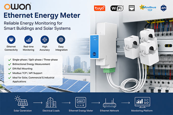 What Is an Ethernet Energy Meter? Features, Benefits and Common Applications