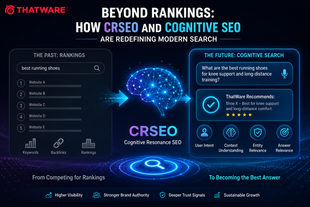 Beyond Rankings: How CRSEO and Cognitive SEO Are Redefining Modern Search