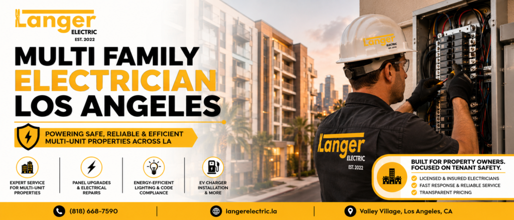 Multi-Family Electrician Los Angeles: Reliable Electrical Solutions for Apartment Buildings and Multi-Unit Properties