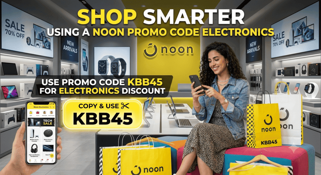 Shop Smarter Using a Noon Promo Code Electronics This Month End Sale