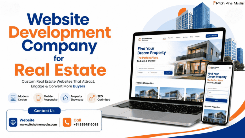 Innovative Real Estate Website Development Company for Real Estate Professionals
