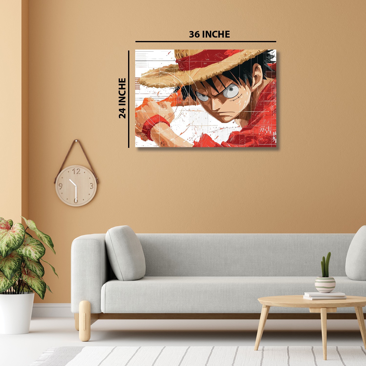 One Piece Canvas.