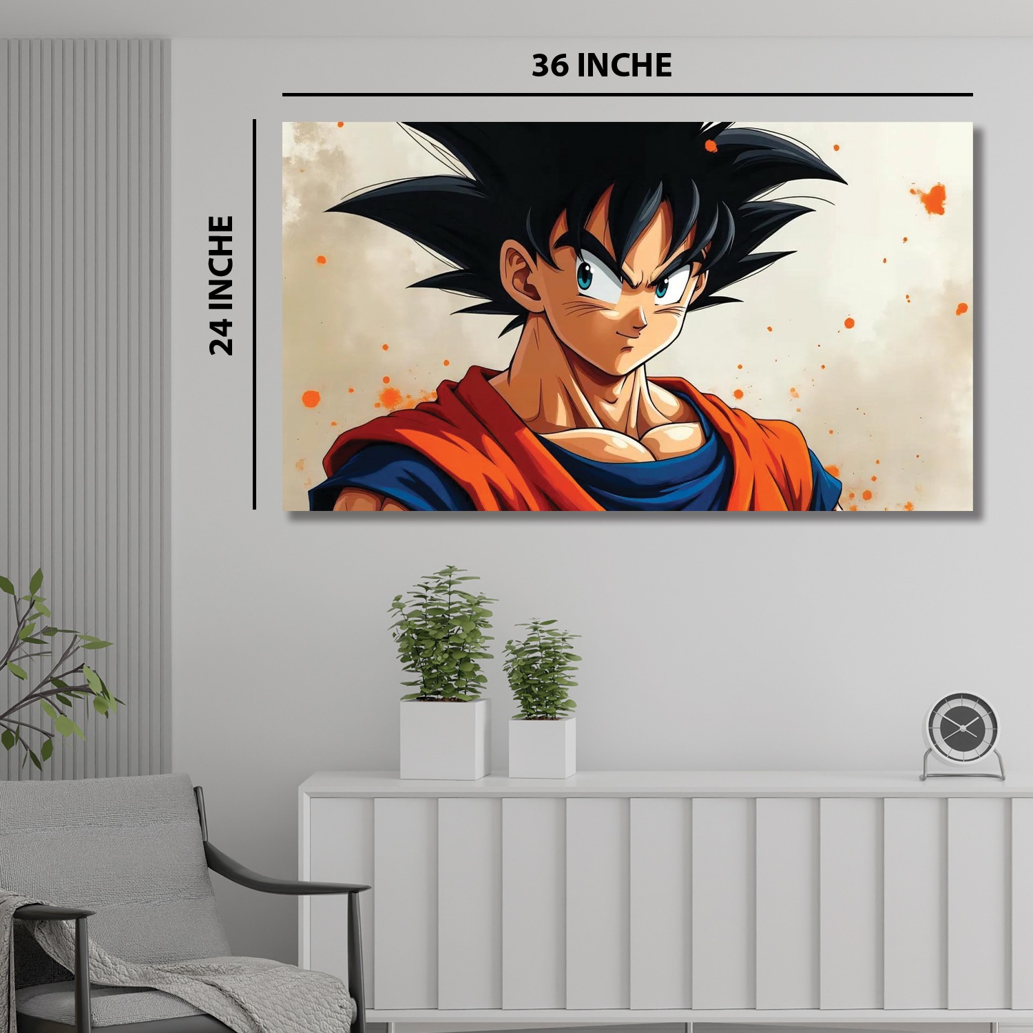 Dragon Ball Z Goku Canvas