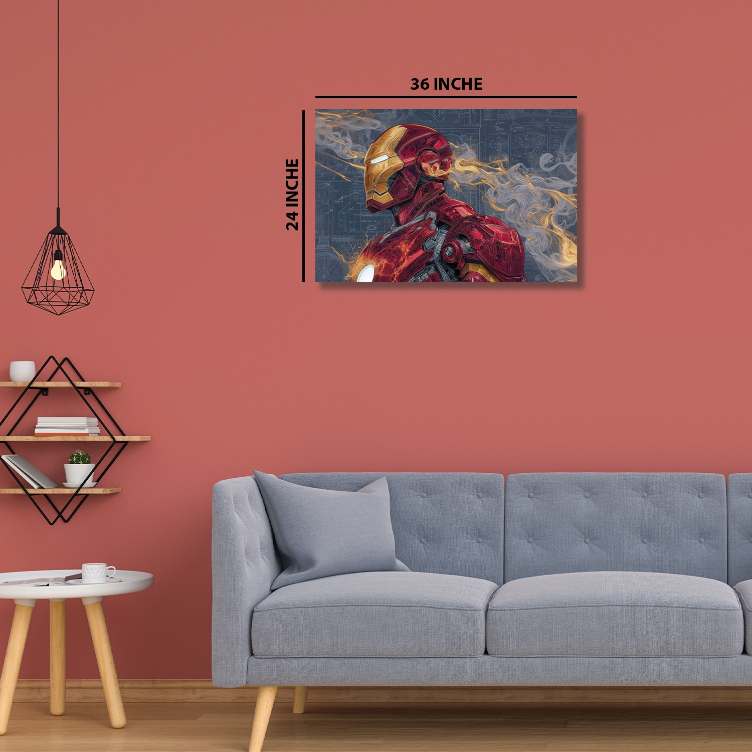 Marvels Iron Man canvas