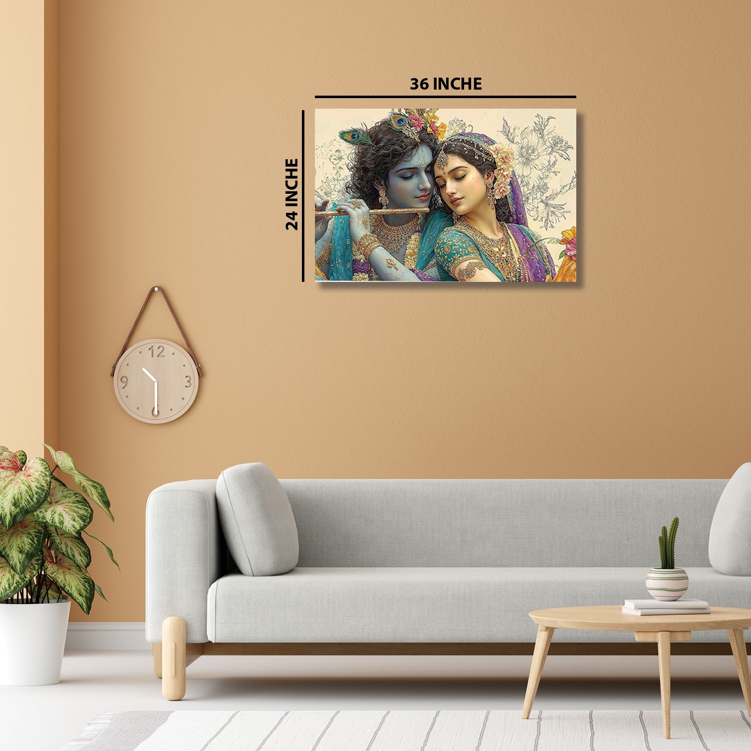 Radha Krishan 1 canvas 