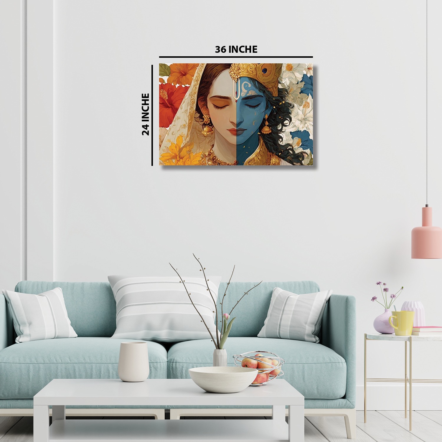 Radha Krishna Canvas 2