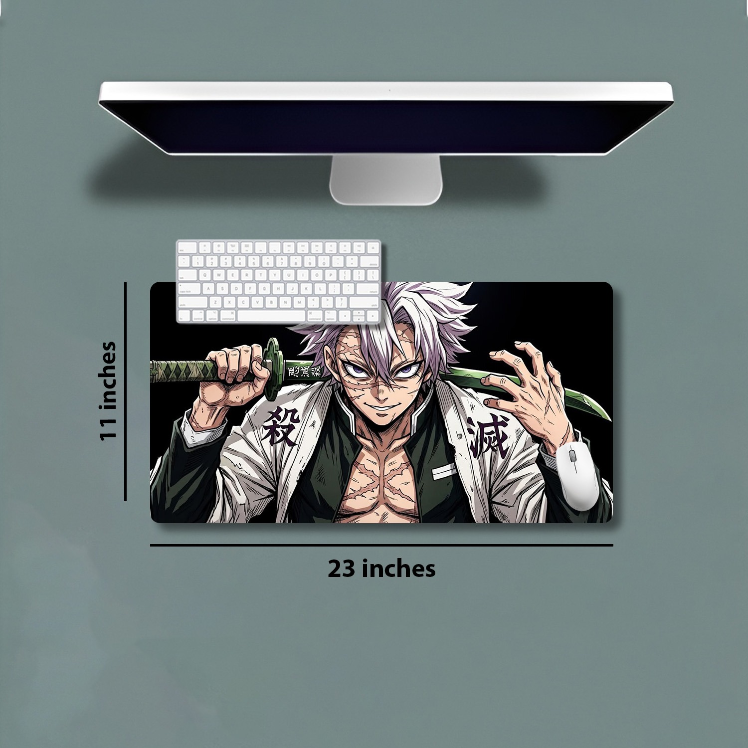 Demon Slayer Sanemi Shinazugawa | Desk Mat