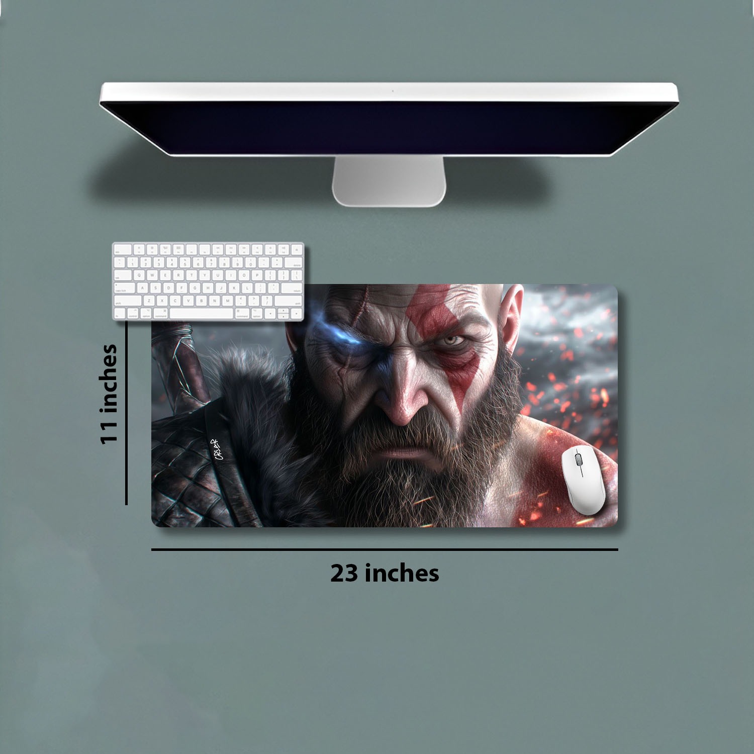 GOD OF WAR#1 | Desk mat