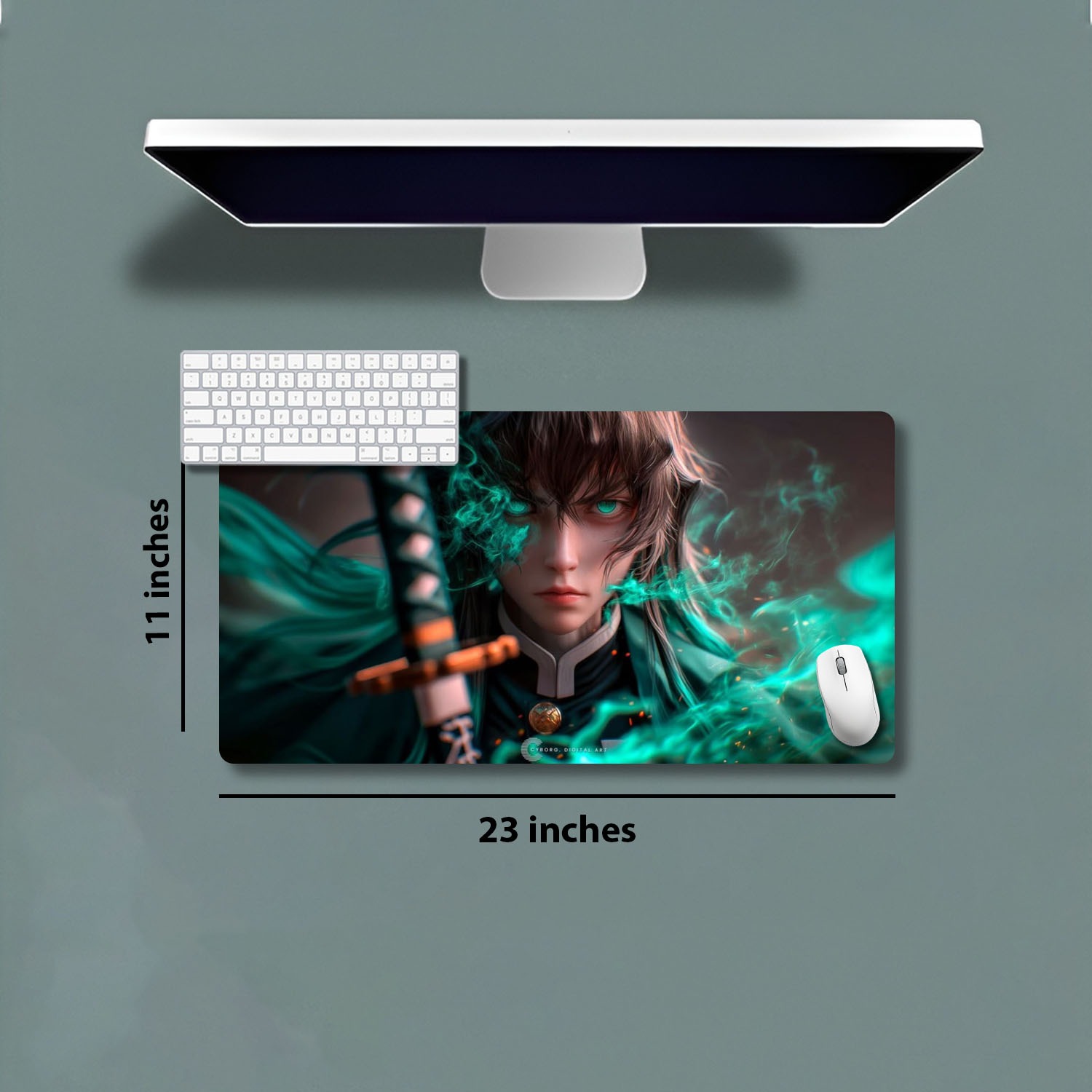 Demon Slayer Muichiro Tokito# | DESK MAT
