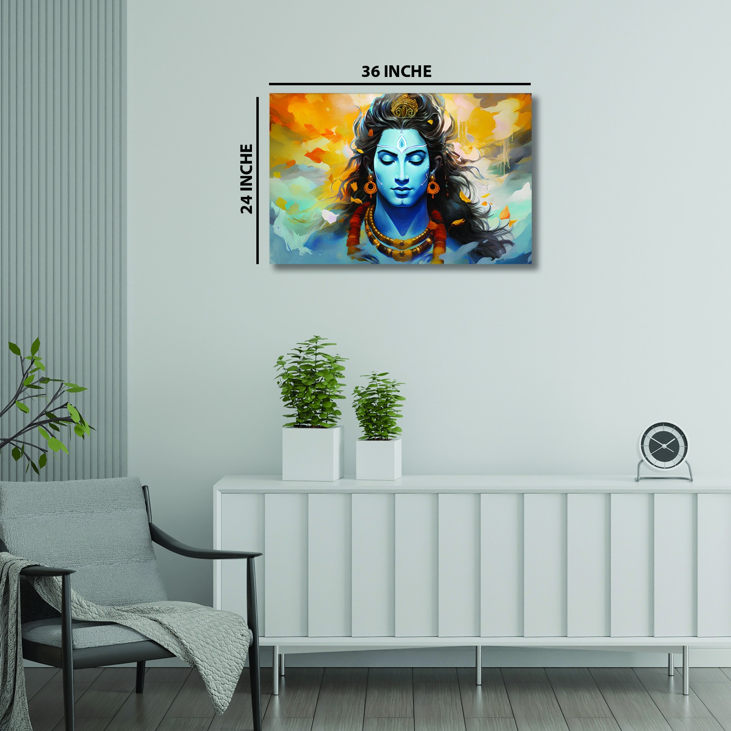 Maha Dev Canvas #2