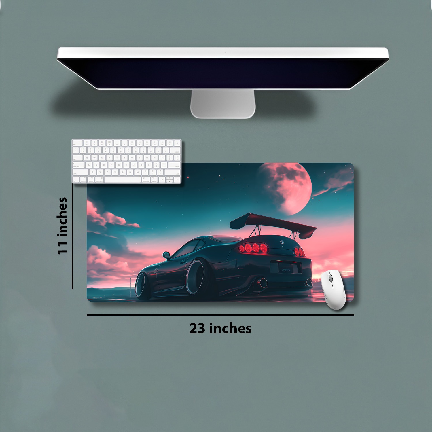 JIGARI RACING CAR | DESK MAT