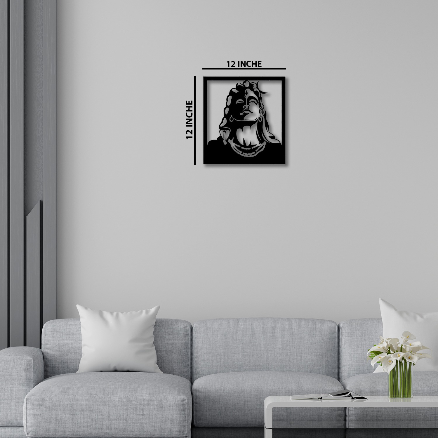 Adiyogi Shiva || wall art sculpture