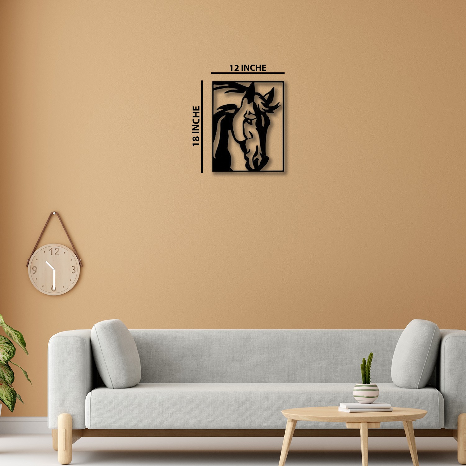 RAWWoodBE Dooden a Horse Design || wall art sculpture