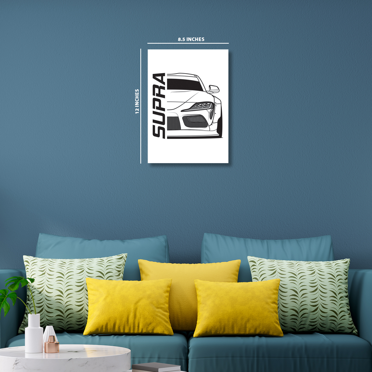  JDM Supra MK V || NIGHT GLOW POSTER