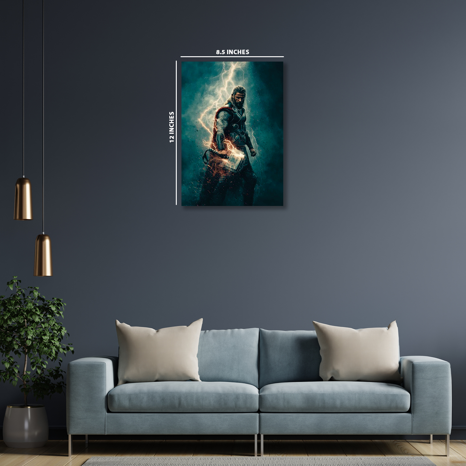 Thor Stormbreaker || Glow Poster
