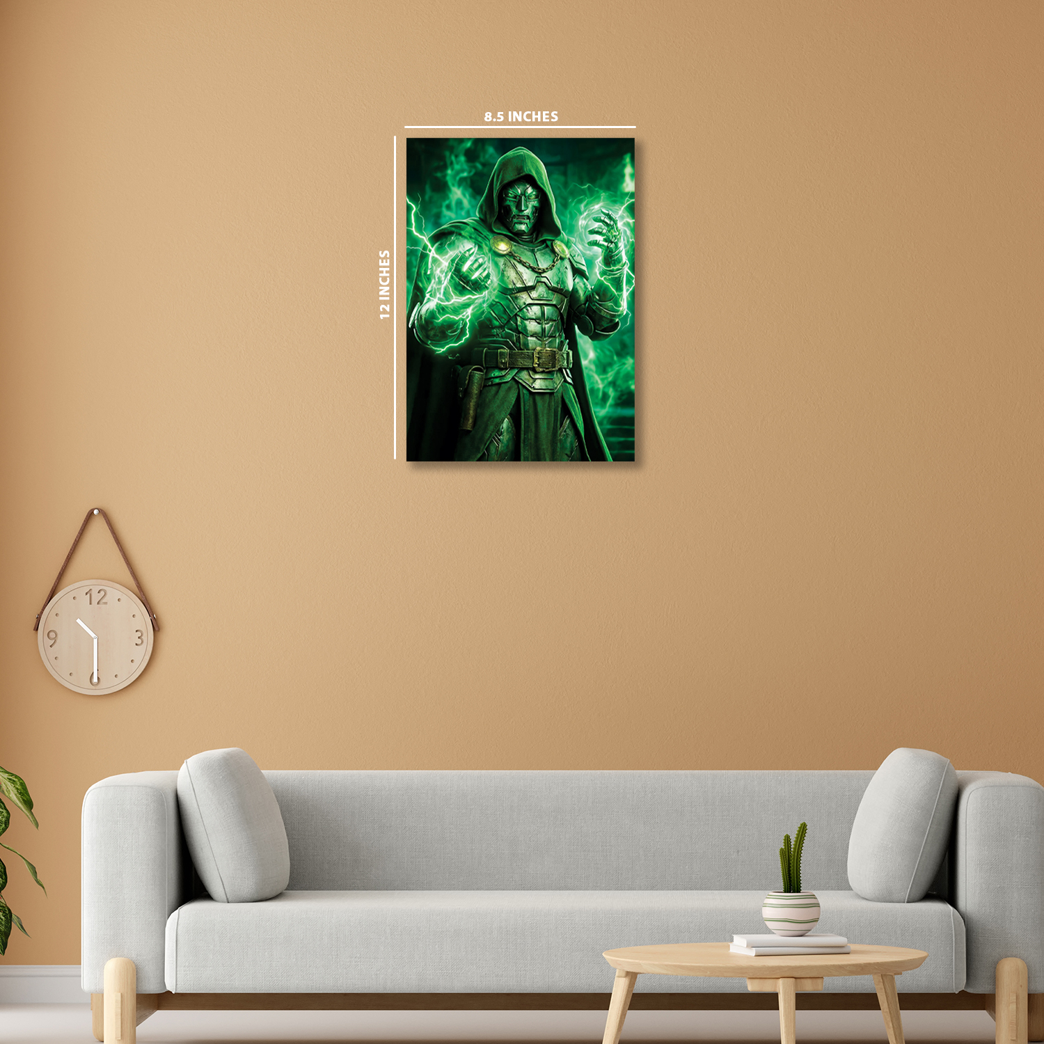  Doctor Doom || Glow Poster