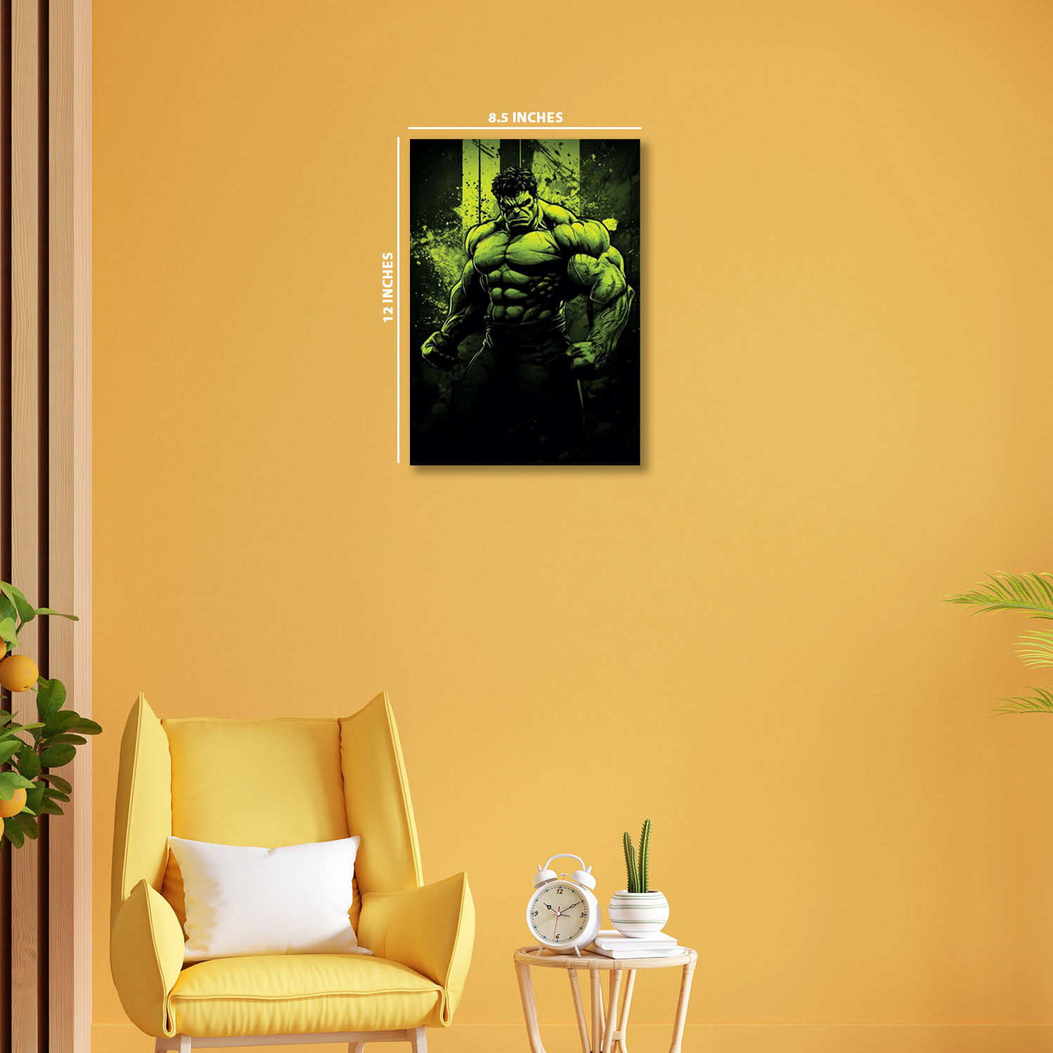  Hulk || Glow Poster