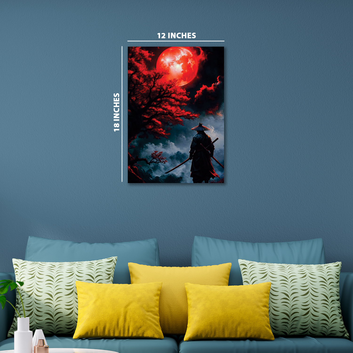 samurai || Silver Foil Poster