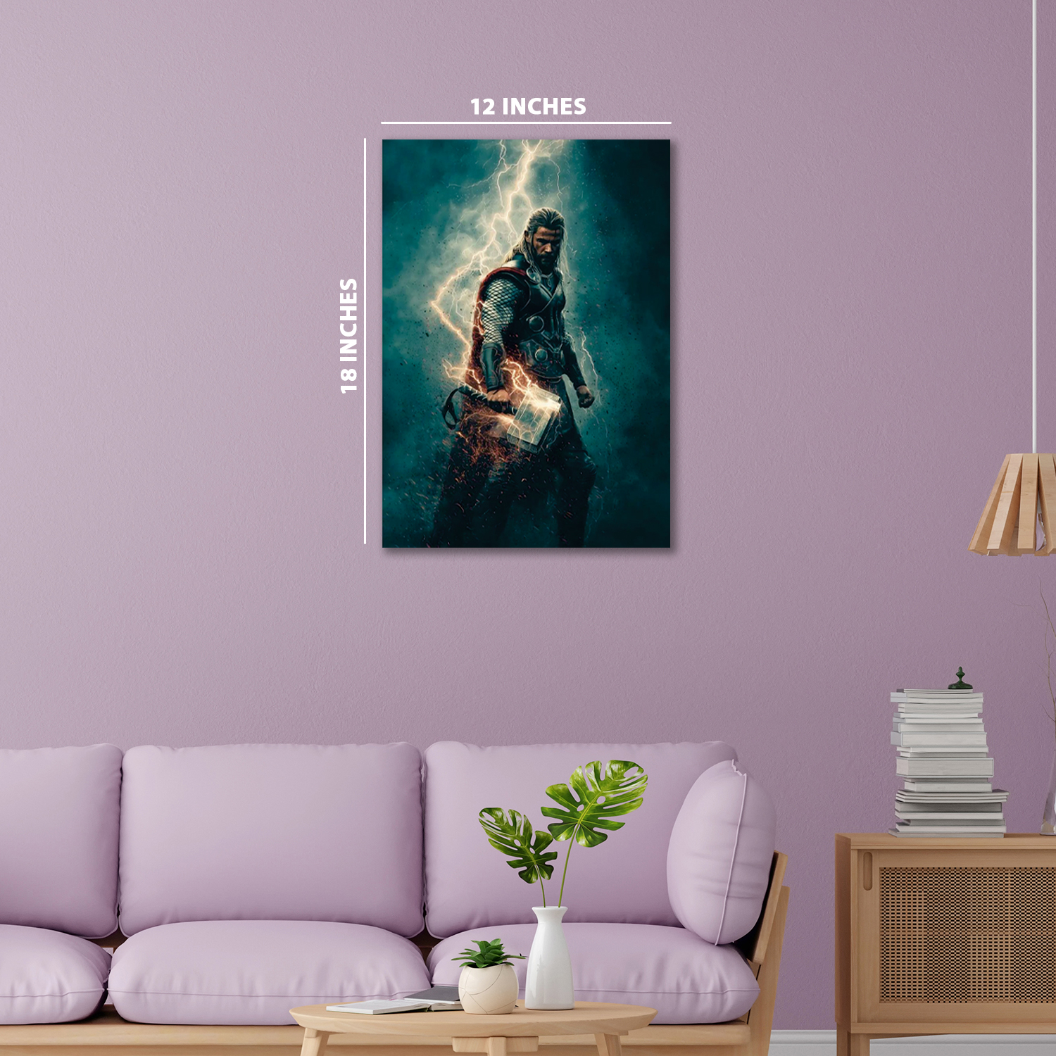 Thor Stormbreaker || Silver Foil Poster