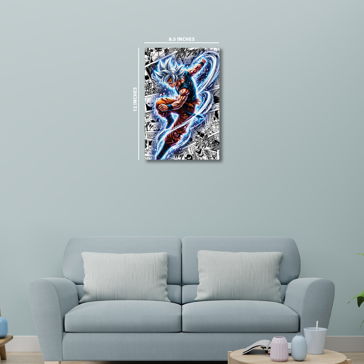 Ultra Instinct Goku #2 || Glow Poster