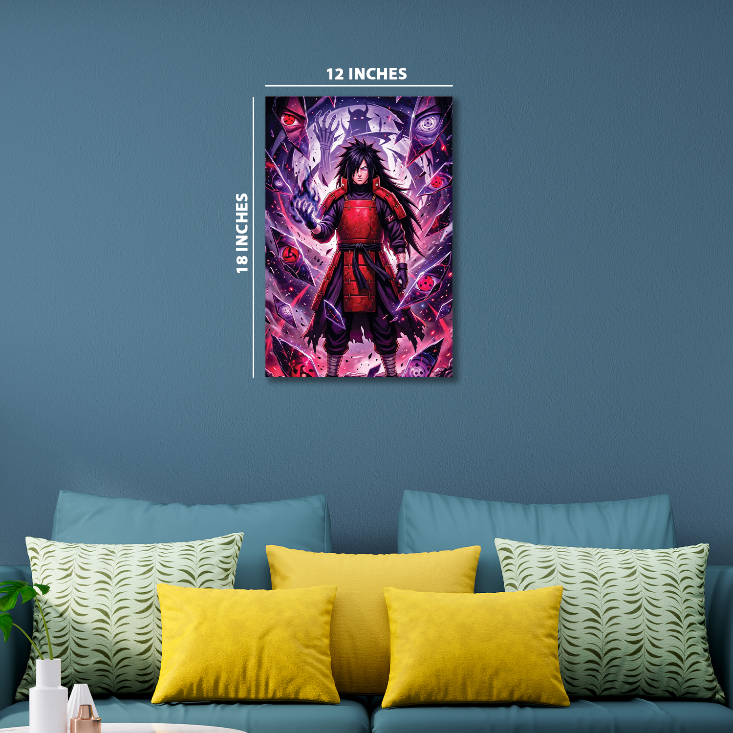Madara Uchiha from Naruto || Silver Foil Poster